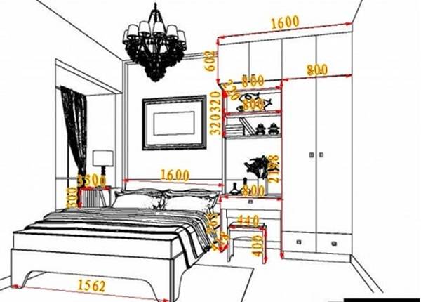 卧室规格设计